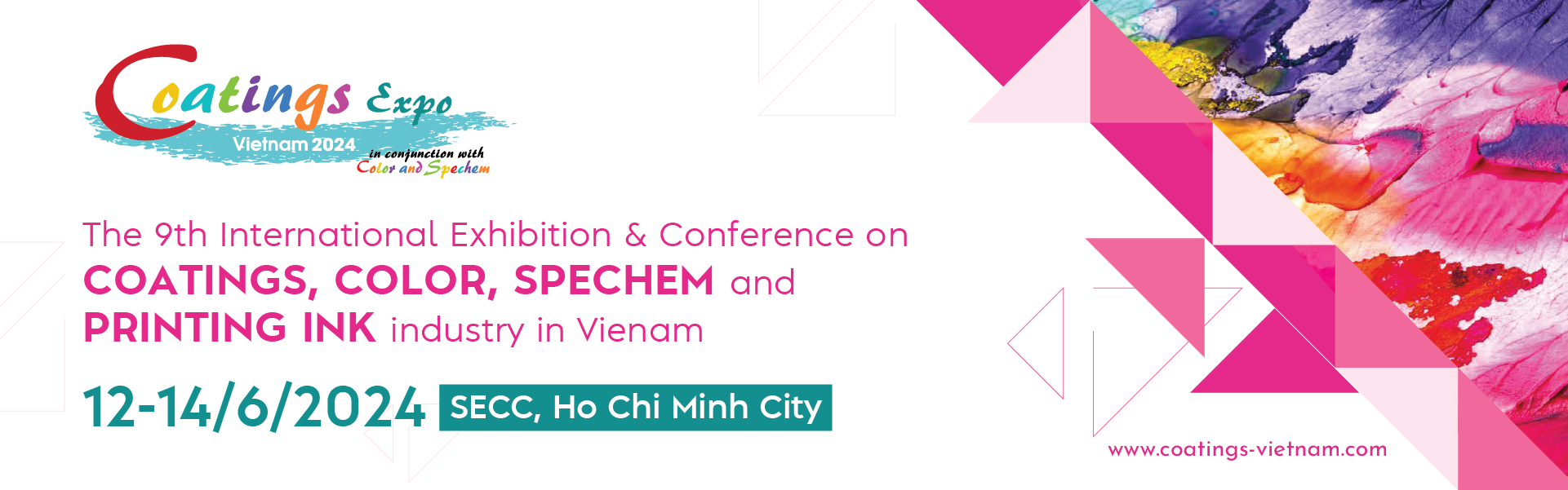 We will exhibit at Vietnam Paint Expo 2024